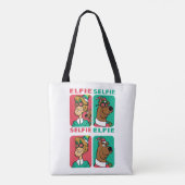 Tote Bag Scooby-Doo & Shaggy "Elfie Selfie" (Dos)