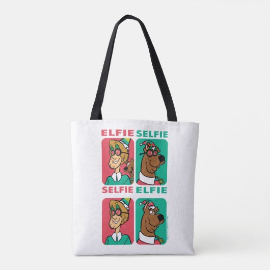 Tote Bag Scooby-Doo & Shaggy "Elfie Selfie" (Dos)