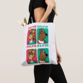 Tote Bag Scooby-Doo & Shaggy "Elfie Selfie" (De près)
