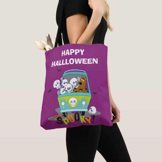 Tote Bag Scooby-Doo Spooky Mystery Machine (De près)