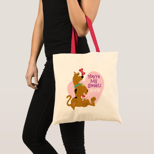 Tote Bag Scooby-Doo - Tu es ma douce (Devant (produit))