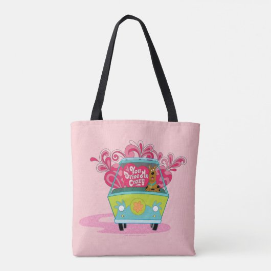 Tote Bag Scooby-Doo - Tu Me Rends Fou (Dos)