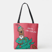 Tote Bag Scooby-Doo Wrapped in Wreaths (Dos)