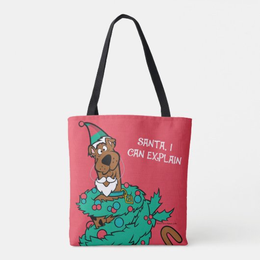 Tote Bag Scooby-Doo Wrapped in Wreaths (Dos)