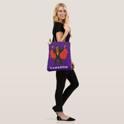 Tote Bag Scooby Dracula (Sur le modèle)