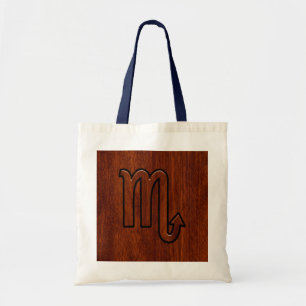 Tote Bag Scorpio Zodiac Connexion en Mahogany Riche Style
