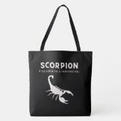 Tote Bag Scorpion (Devant)