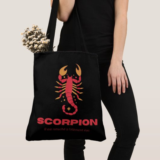 Tote Bag Scorpion (De près)