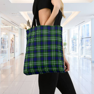 Tote Bag Scotland Tweedside District Tartan