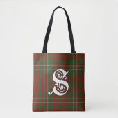 Tote Bag Scott Clan Tartan Monogram (Devant)