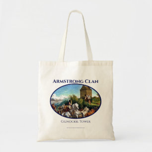Tote Bag Scottish Borders Armstrong Clan Gilnockie Castle