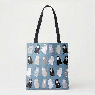 Tote Bag Scottish Fold Allover Fourre-tout