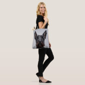 Tote Bag Scottish Terrier (Sur le modèle)