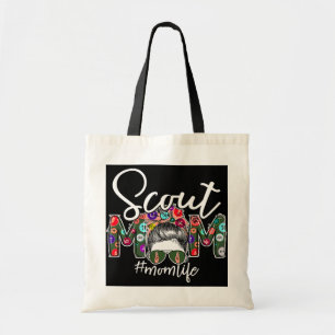Tote Bag Scouting Scout Maman Vie Messy Bun Cheveux Mère
