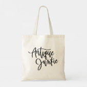 Tote Bag Script Amoureux d'Antiquités Chic (Dos)