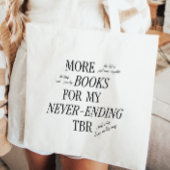 Tote Bag Script TBR Retro Typographie