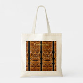 Tote Bag Sculpture Gold Tiki Thunder_Cove (Dos)