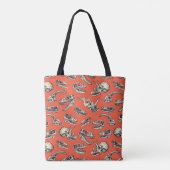 Tote Bag Sculptures d'Orange & Navy (Dos)