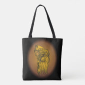 Tote Bag Scythe man - La Mort, Faucheuse Grim (Dos)
