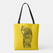 Tote Bag Scythe man - La Mort, Faucheuse Grim (Dos)