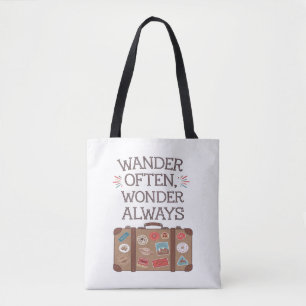 Tote Bag Se Déplacer Souvent, Se Demander Toujours Devis De