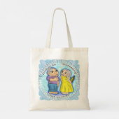 Tote Bag Se disputer ou être solitaire (Dos)