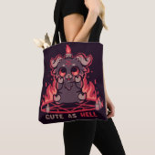 Tote Bag Se sentir mignon comme un enfer (De près)