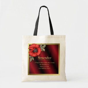 Tote Bag Se souvenir du pavot