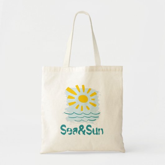 Tote Bag Sea and Sun (Devant)
