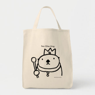 Tote Bag Sea Otter King