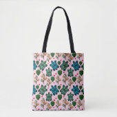 Tote Bag Sea Turtle Lover Gift, Cute Turtle Pattern, Marine (Devant)