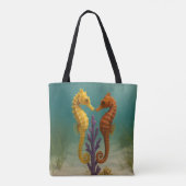 Tote Bag Seahorse Serenade (Dos)