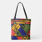 Tote Bag Seamless african ethno traditional texture pattern (Dos)