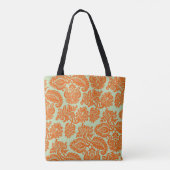 Tote Bag Seamless orange background texture (Dos)