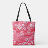 Tote Bag Seamless pattern with Beautiful Cherry blossom flo (Dos)