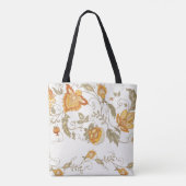 Tote Bag Seamless pattern with stylized ornamental flowers (Dos)