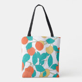 Tote Bag Seamless texture with fruits and leafs (Dos)