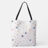 Tote Bag Seashell Starfish Motif sans fil (Dos)