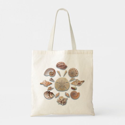 Tote Bag Seashells Collection Mandala (Dos)