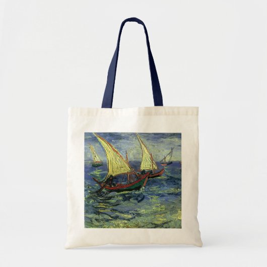 Tote Bag Seasons à Saintes Maries par Vincent van Gogh (Devant)