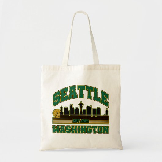 Tote Bag Seattle, Washington (Devant)