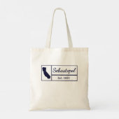 Tote Bag Sebastopol Californie Sonoma Gravenstein Apple (Dos)