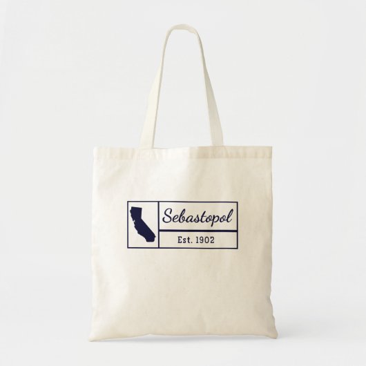 Tote Bag Sebastopol Californie Sonoma Gravenstein Apple (Devant)
