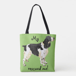 Tote Bag Secourir Anglais Springer Spaniel