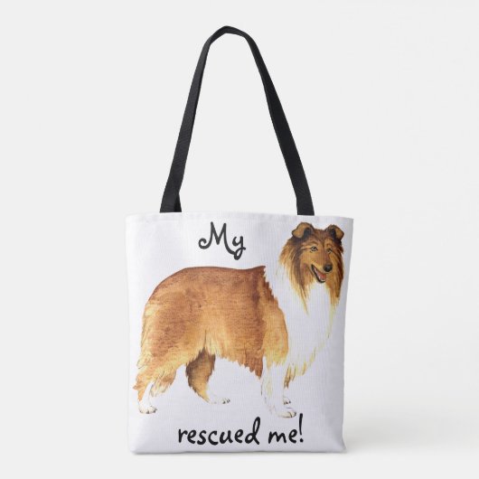 Tote Bag Secourir Collie (Dos)