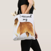 Tote Bag Secourir Collie (De près)
