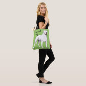 Tote Bag Secourir Dogo Argentino (Sur le modèle)