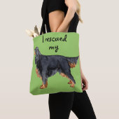 Tote Bag Secourir Gordon Setter (De près)