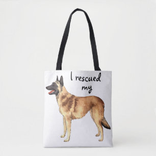 Tote Bag Secourir le Malinois belge
