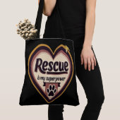 Tote Bag Secourt Est Ma Superpuissance - L'autonomisation (De près)